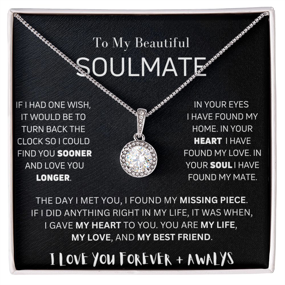 Soulmate - Missing Piece - Eternal Hope Necklace